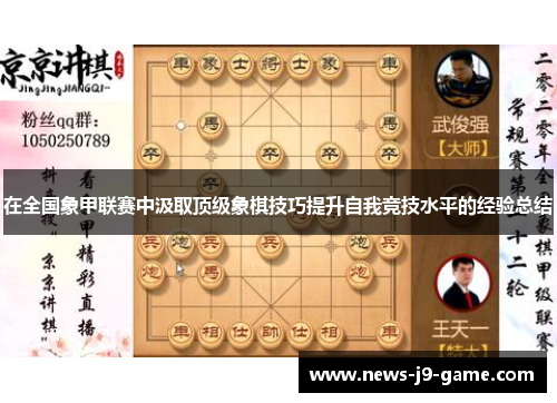 在全国象甲联赛中汲取顶级象棋技巧提升自我竞技水平的经验总结